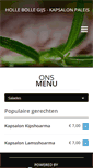 Mobile Screenshot of hollebollegijs-kapsalonpaleis.nl